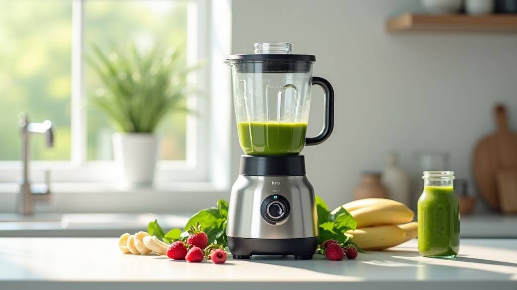 Préparation avec le meilleur blender