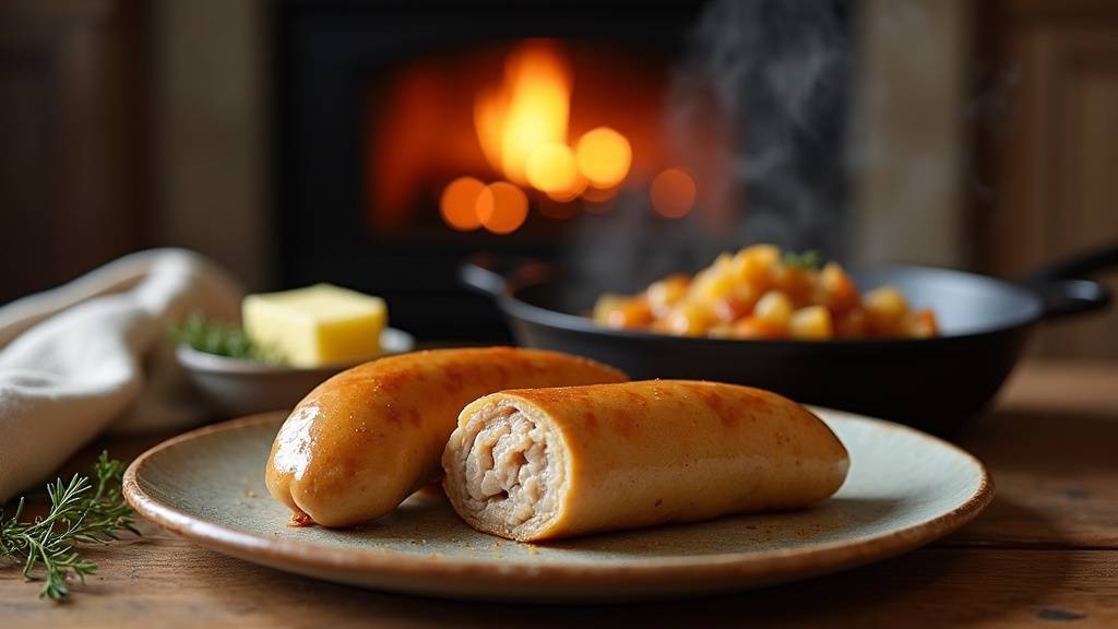 Accompagnements variés pour le boudin blanc