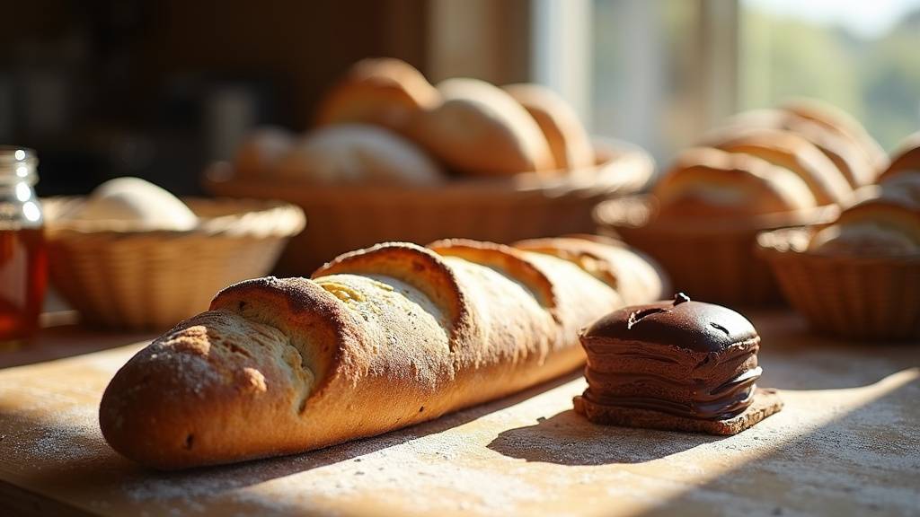 Boulanger travaillant dans son atelier à Bordeaux