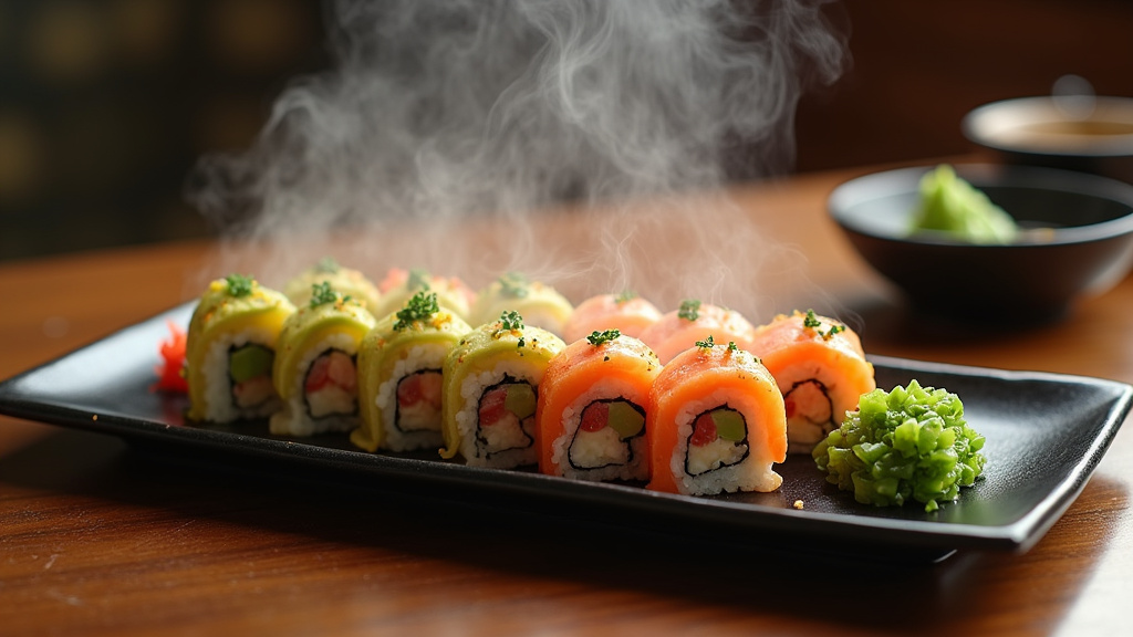 Plats variés de California Sushi Argenteuil