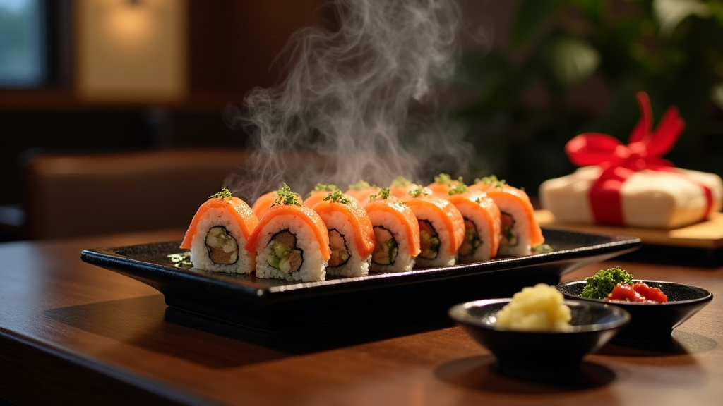 Utilisation d'un code promo Sushi Shop sur application mobile