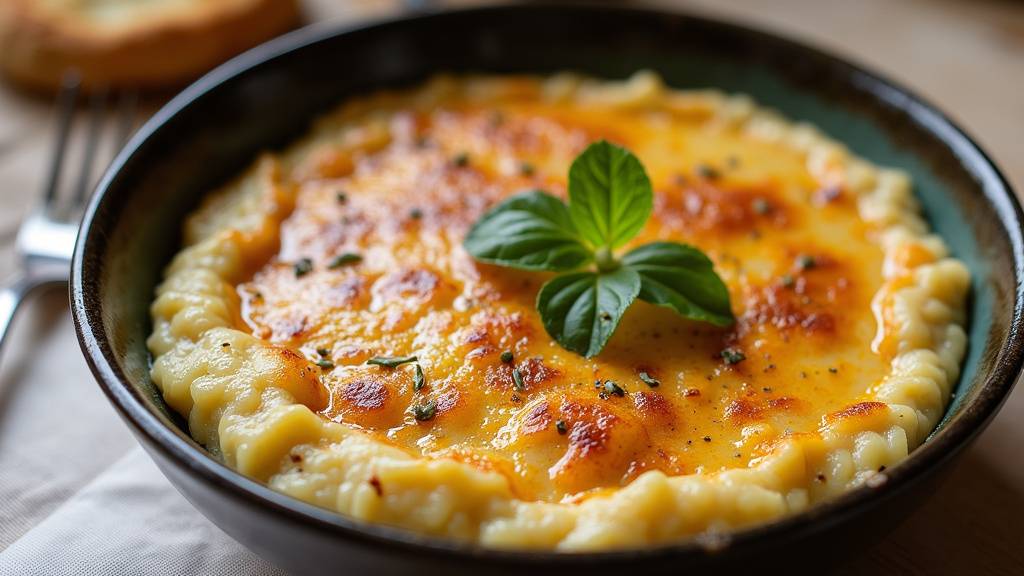 Croûtons de pain frottés à l'ail pour accompagner la brandade