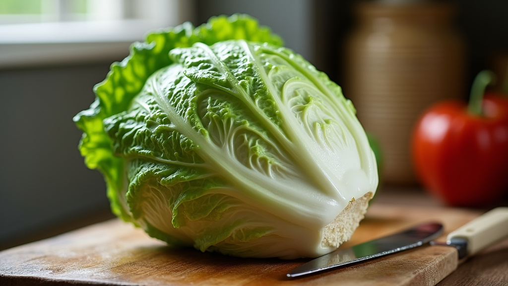 Plat de chou vert braisé mijotant dans une cocotte en fonte