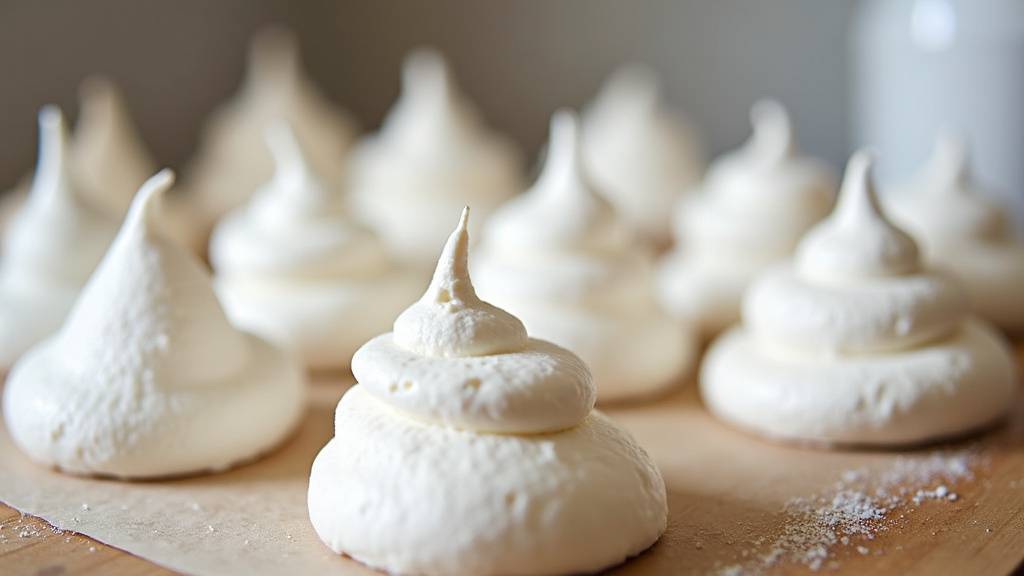 Équipement nécessaire pour faire des meringues : batteur électrique et bol en verre