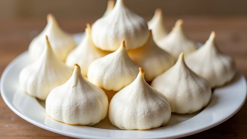 Meringues ramollies par l'humidité ambiante