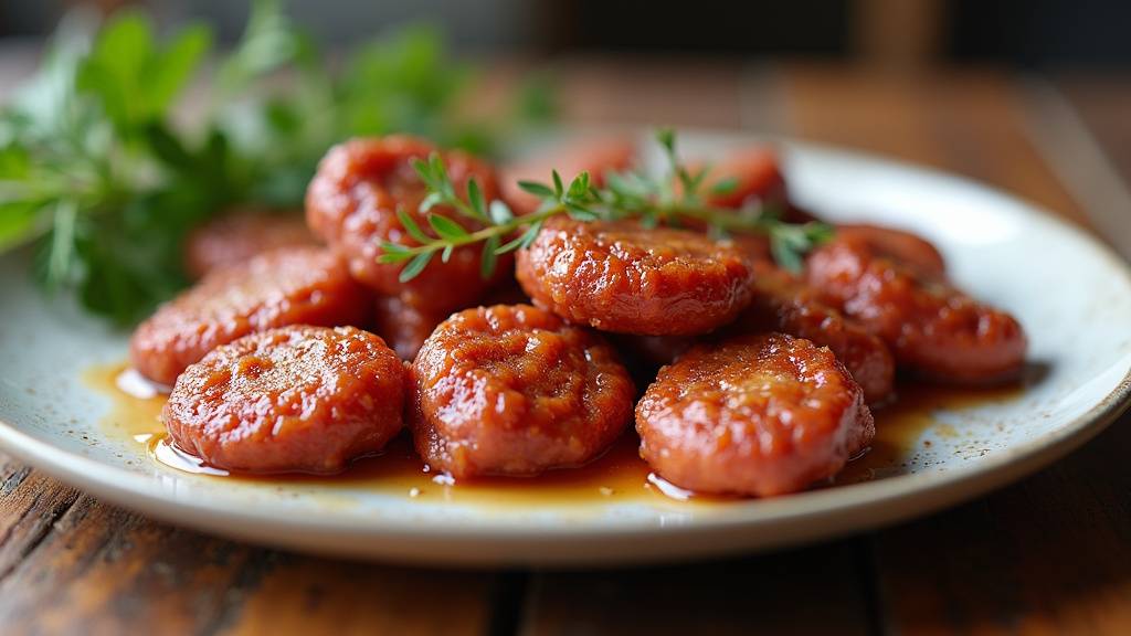 Façonnage manuel des caillettes avec crépine