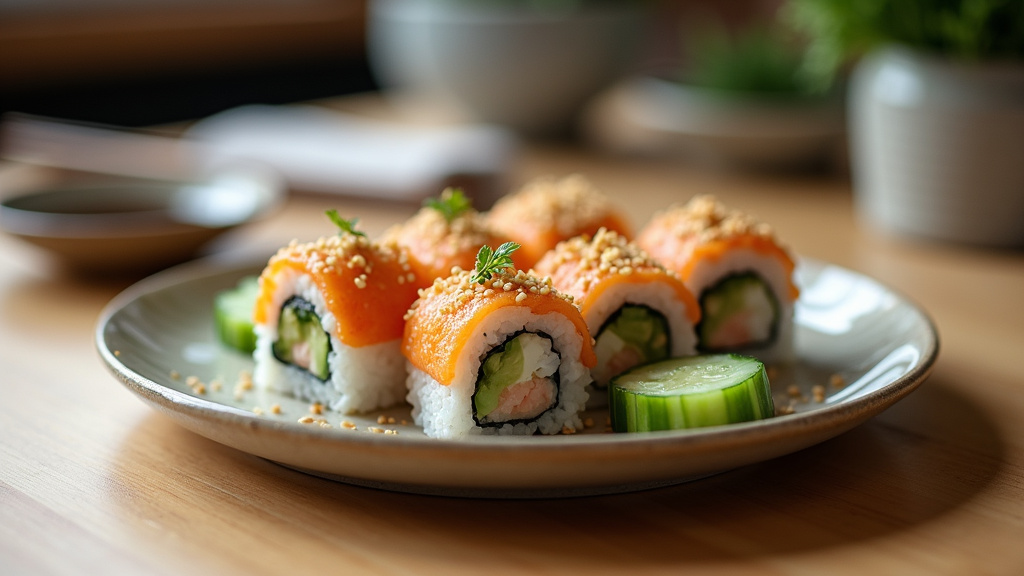 Technique de montage d'un California roll