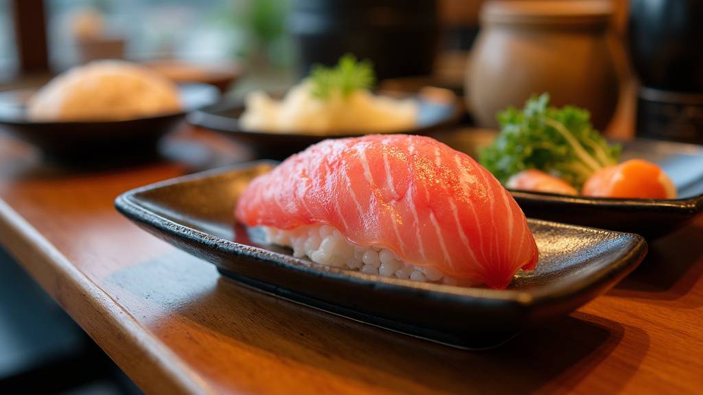 Service kaiseki avec presentation raffinee