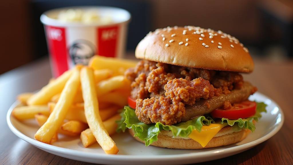 Exemple de bucket de poulet KFC