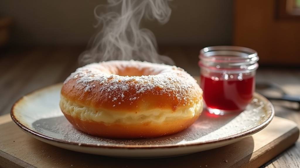 Illustration d'un jeune pâtissier façonnant des boules