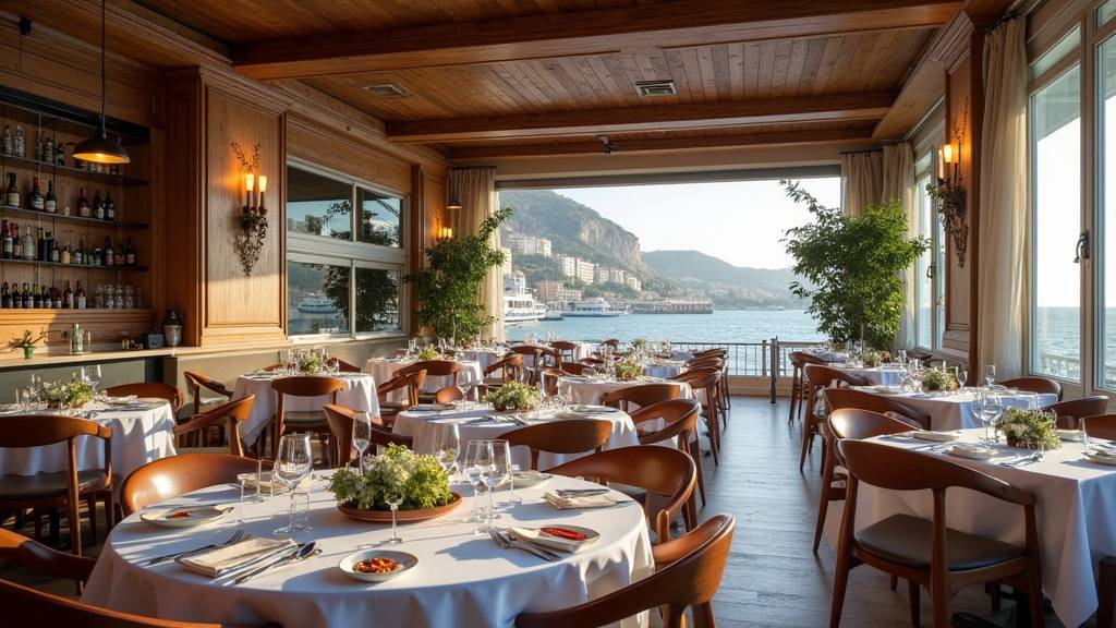 Vue panoramique de Marseille avec des restaurants étoilés emblématiques