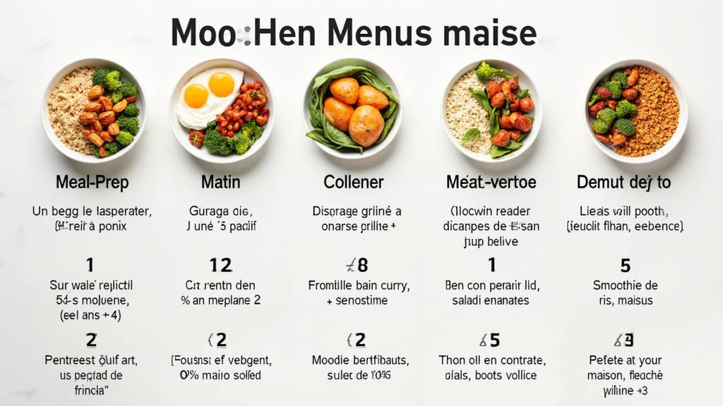 Astuces pour un meal prep économique et efficace