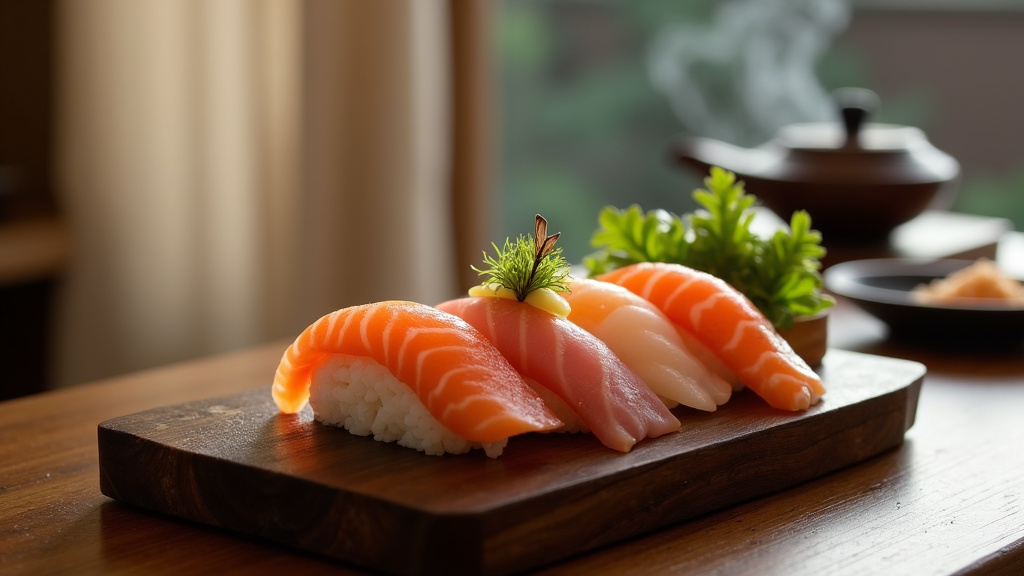 Plats japonais préparés avec soin au Hoki Sushi Paris