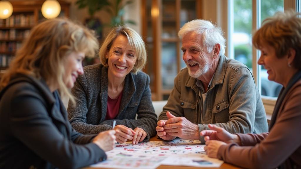 Partie de pétanque entre membres de Quintonic