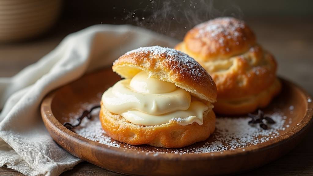 Choux à la crème parfaitement réalisés