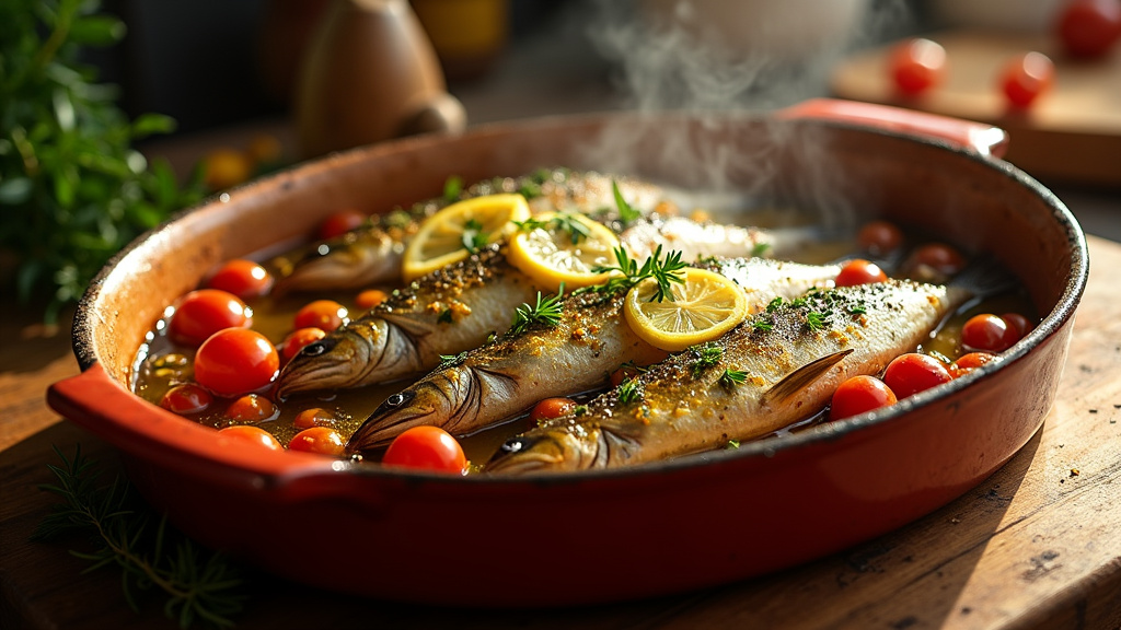 Technique d'écaillage des sardines sous l'eau froide