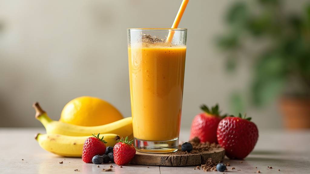 Ingrédients frais pour smoothie