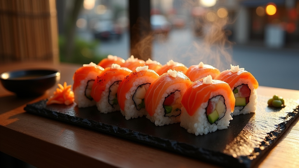 Restaurant Sushi Avenue La Dépêche avec espace moderne et tables espacées
