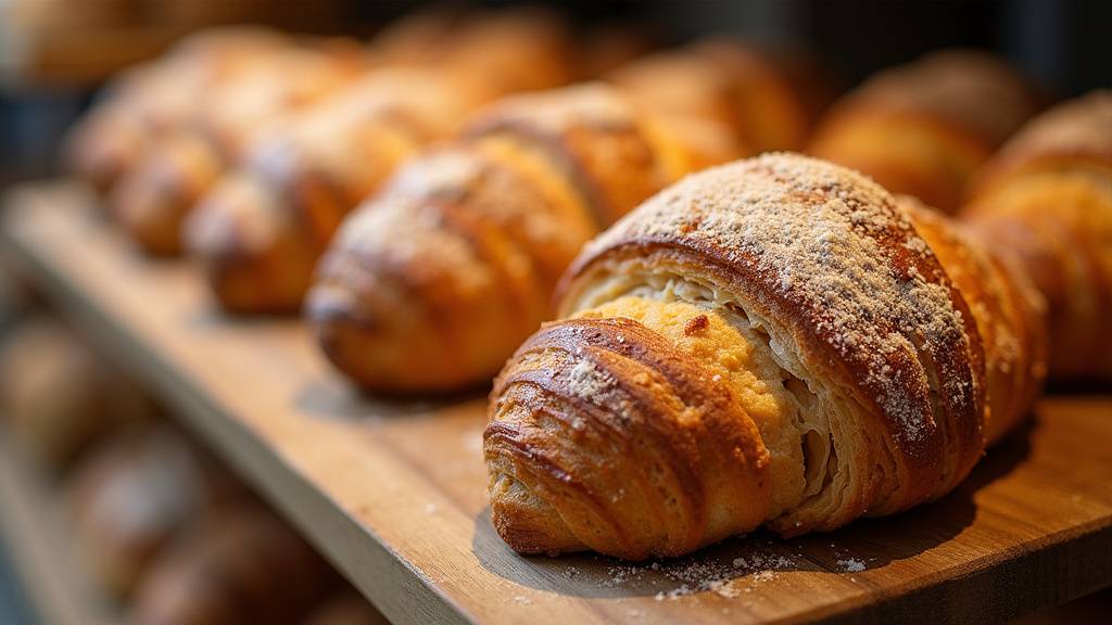 Assortiment de viennoiseries pur beurre et croustillantes